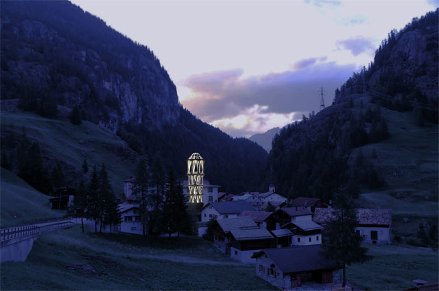 Kula će biti smeštena  u selu Mulegns u švajcarskim Alpima