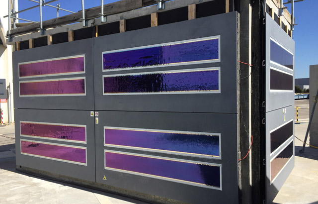 Fotonaponska betonska fasada koja generiše električnu energiju