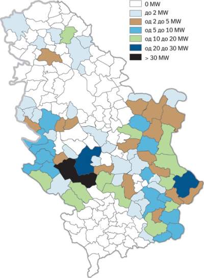 mapa vodotokova srbije Male elektrane čekaju graditelje   Gradjevinarstvo.rs mapa vodotokova srbije