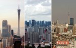 Gradovi sa najvećim brojem nebodera