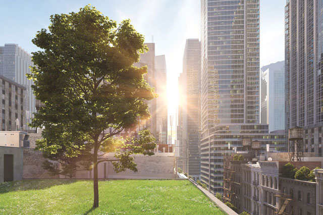 ACO Roofbloxx zeleni krov