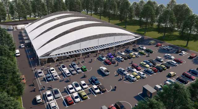 Parking za 130 vozila