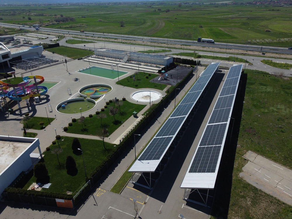 Conseko-solarne parking nadstrešnice