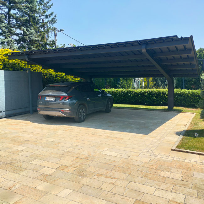 Conseko-solarne parking nadstrešnice