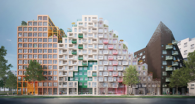 Futuristički stambeni blok u Amsterdamu