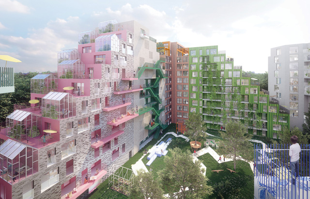 Futuristički stambeni blok u Amsterdamu