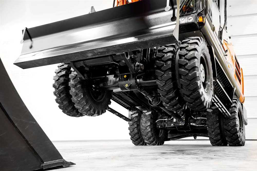 Hitachi ZX220W-7 bager