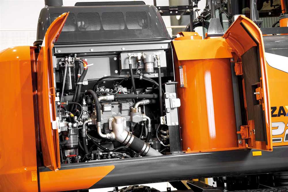 Hitachi ZX220W-7 bager