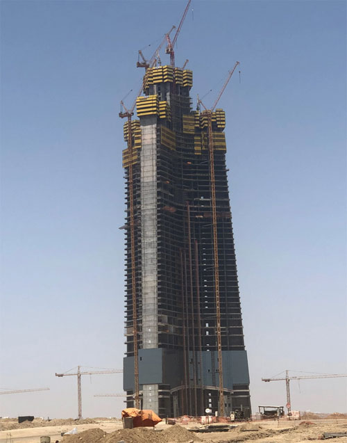 Izgradnja je započeta 2013. godine
