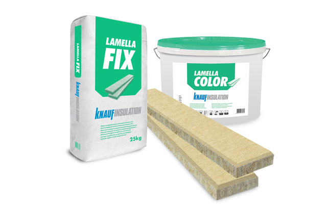 STANDARD REŠENJE: CLT Thermal lamela + lepak Lamella FIX + boja Lamella COLOR 