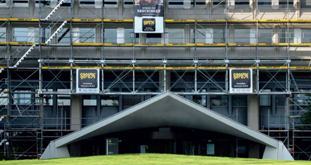 Layher premošćavanje skelama