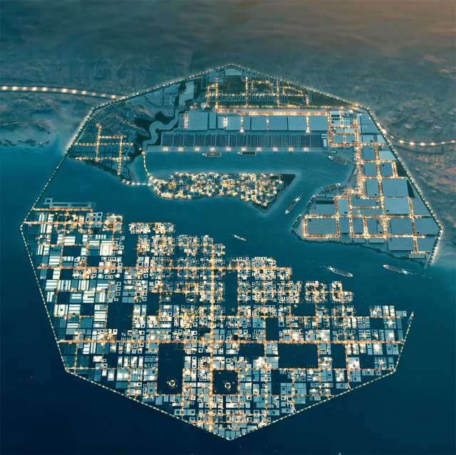 Oxagon će biti najveća plutajuća građevina na svetu
