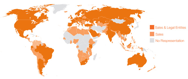 Ledvance je vaš pouzdani partner u preko 140 zemalja