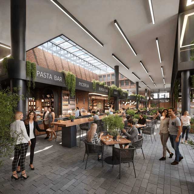 Predviđeni su restorani i kafići