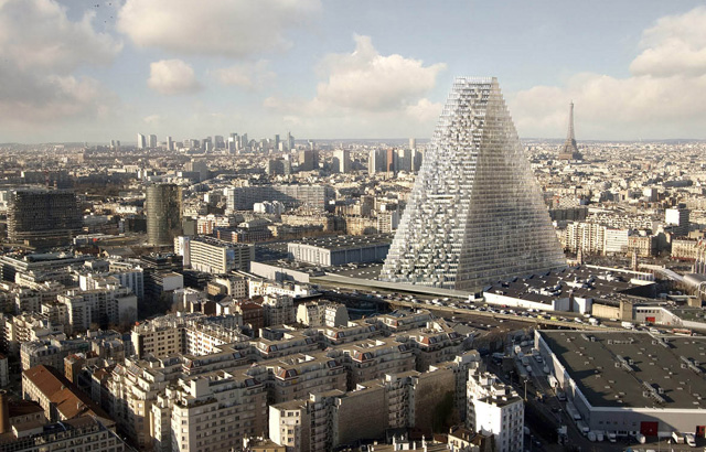 Piramidalni neboder u centru Pariza