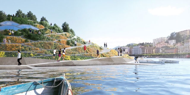 Prilagodljive ulice i plutajući vrt za oživljavanje obale u Luganu