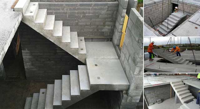 Betonsko prefabrikovano stepenište