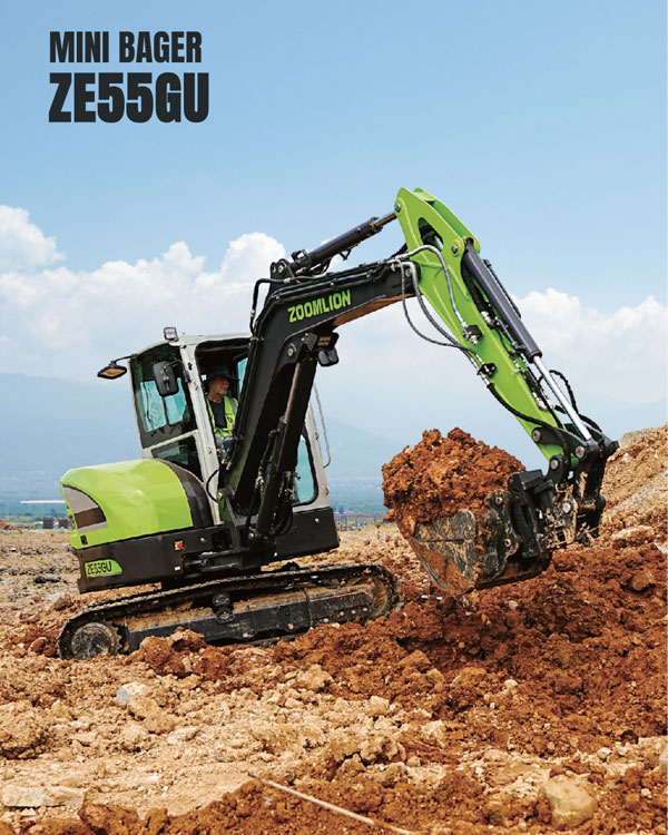 Recon oprema ZOOMLION mini bager ZE55GU