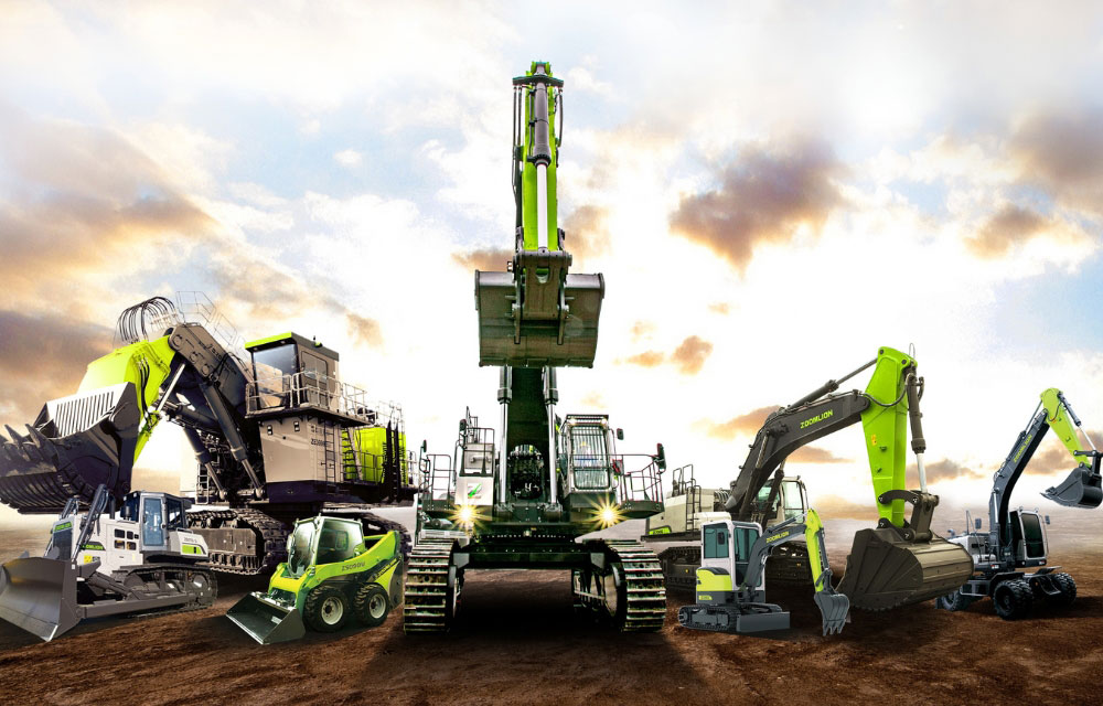 Recon oprema ZOOMLION mini bager ZE55GU