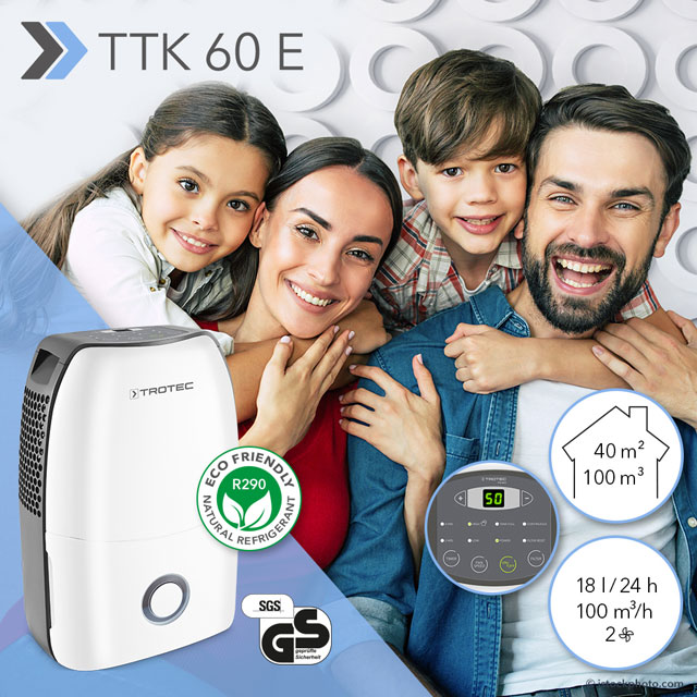 Ovlaživač vazduha TTK60E - rešenje za sprečavanje stvaranja zagušljivosti i vlage
