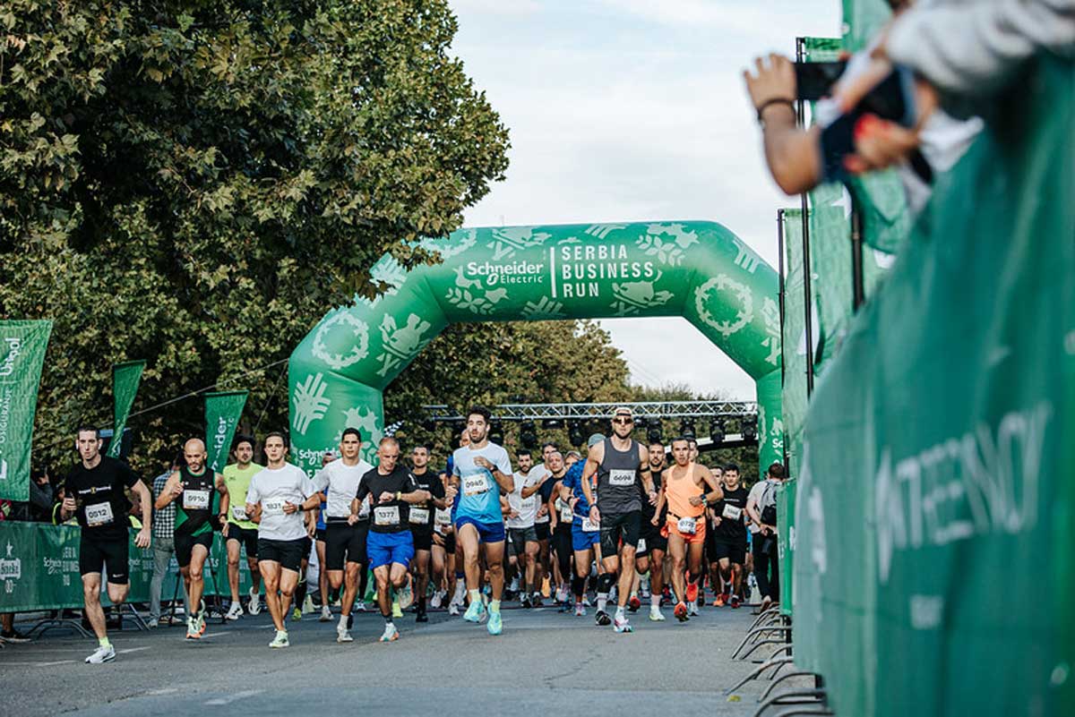 Schneider Electric Serbia Business Run & Walk
