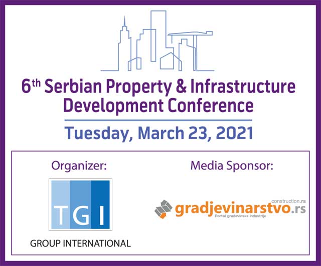 Šesta srpska konferencija o razvoju nekretnina i infrastrukture