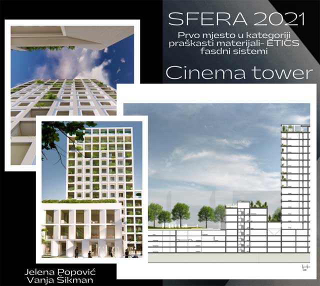 Sfera 2021 - Nagrada u kategoriji Praškasti materijali-ETICS fasadni sistemi