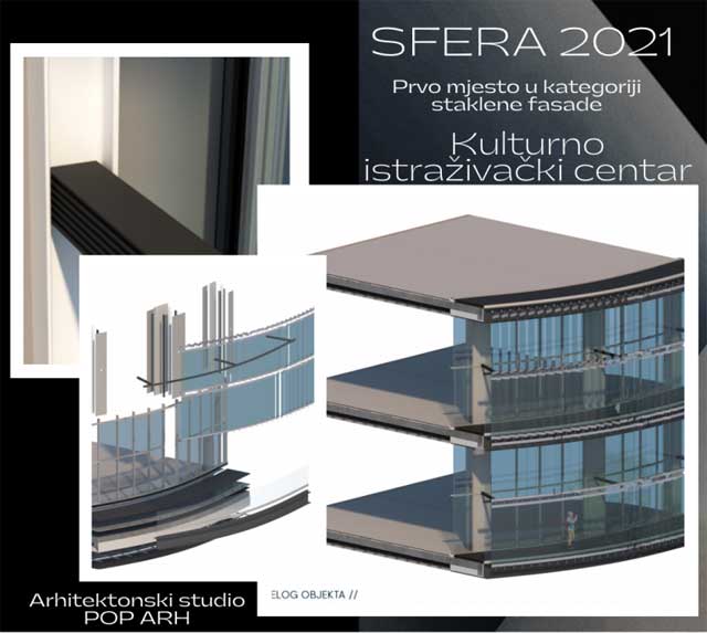 Sfera 2021 - Nagrada u kategoriji Staklene fasade
