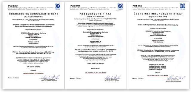Širbegović inženjering dobio sertifikat za nemačko tržište za montažnu konstrukciju od betona, armiranog betona i prednapregnutog betona