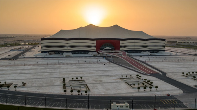 Stadion Al Bait karakterističnim prugama nomadskih šatora dočarava duh Katara