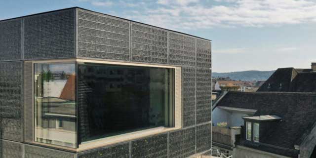 Solarna fasada zgrade Kancelarije za zaštitu životne sredine u Bazelu