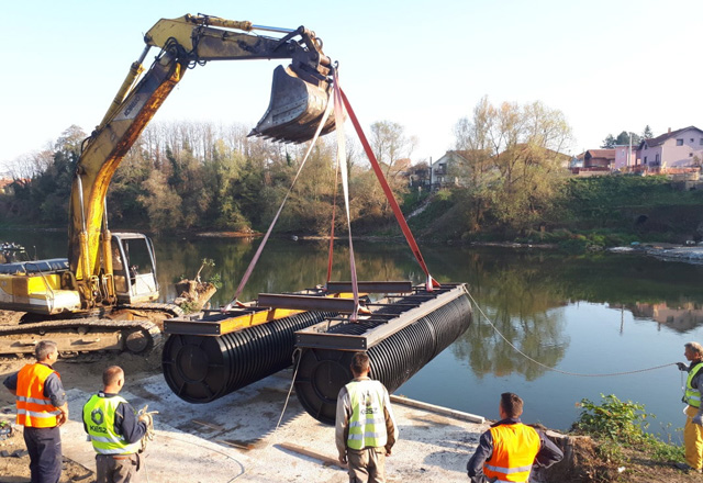 Pontoni i plutajući molovi Termoplasting