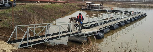 Pontoni i plutajući molovi Termoplasting