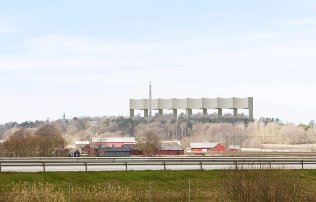 Vodotoranj u obliku talasa