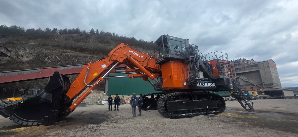 West Balkans Machinery, Hitachi električni bager EX2600-7E