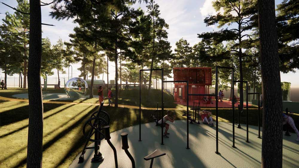 Zlatibor, park Palisad