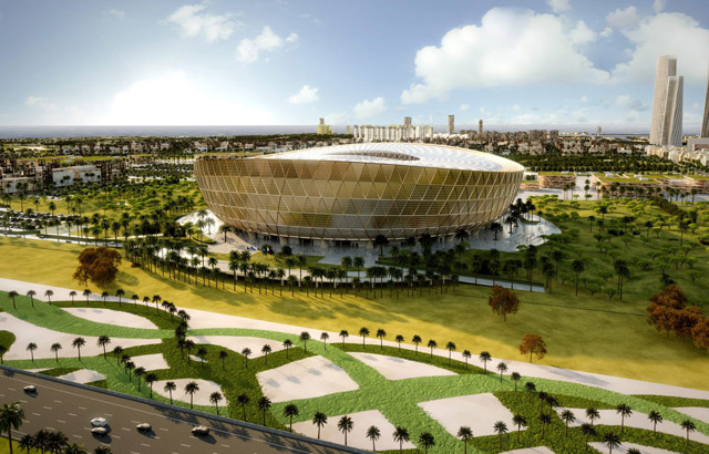 Zlatni stadion za finale Svetskog prvenstva u Kataru