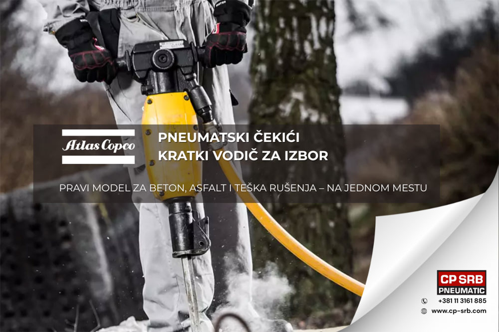 Atlas Copco pneumatski čekići