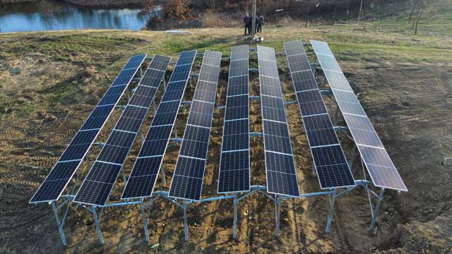 Površina na kojoj se solarni paneli postavljaju zadržava svoju osnovnu namenu