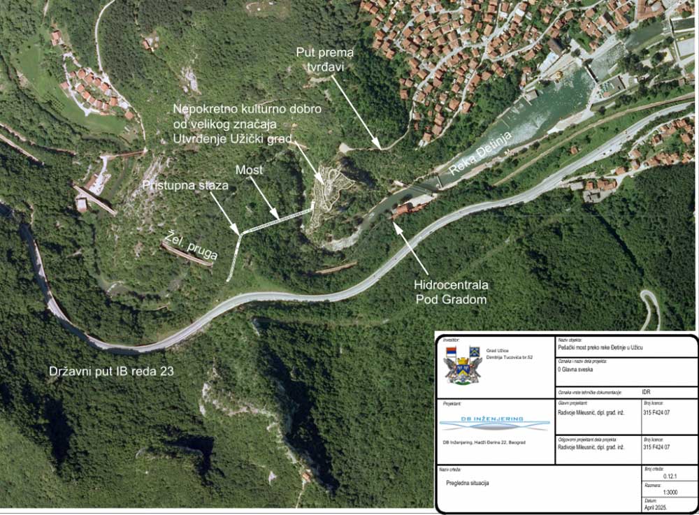 Most preko reke Đetinje