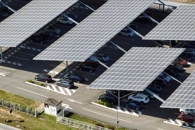 Konstrukcije za solarne parking sisteme