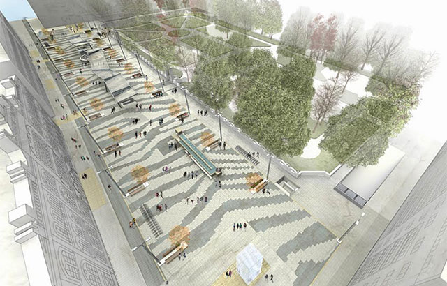 Studentski trg u Beogradu