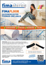 FIMA floor - Ploče za podno grejanje