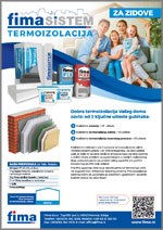 FIMA - Termoizolacija za zidove i krov