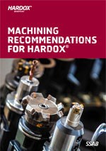 SSAB Hardox - Preporuke za mašinsku obradu