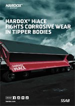 SSAB Hardox HiAce - Protiv korozivnog habanja kipera