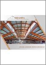 Piramida - Lepljenje lamelirane drvene konstrukcije