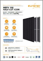 RD Solar - Eurener MEPV 108 HALF-CUT ICON