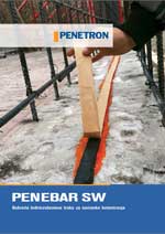 Penebar SW - Bubreća hidroizolaciona traka za nastavke betoniranja