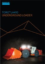 Sandvik - Toro LH410 undergoround loader
